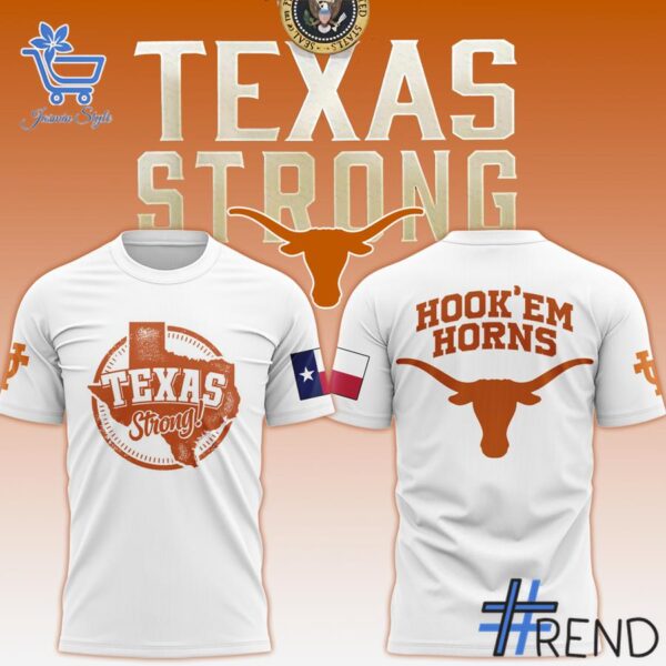 Level up your everyday style with 1 Texas Longhorns Texas Strong T shirt.