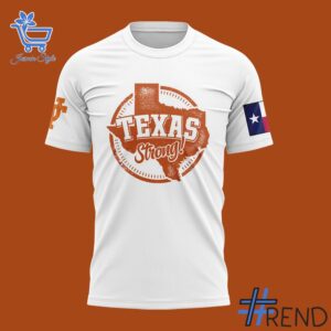 Level up your everyday style with 3 Texas Longhorns Texas Strong T shirt.