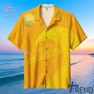 The Beach Boys Made In California Hawaiian Shirt design on casual wear for everyday style