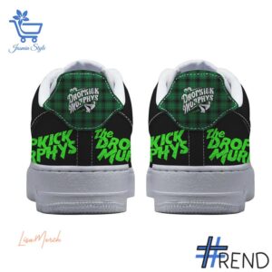 Custom apparel with the bold The Dropkick Murphys Air Force Shoes design