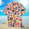 Trendy The Fast Food Brand Logo Hawaiian Shirt featuring bold graphics and modern style