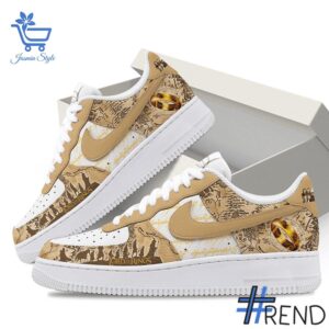 Custom apparel with the bold The Lord Of The Rings Air Force Shoes design