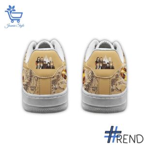Custom apparel with the bold The Lord Of The Rings Air Force Shoes design