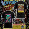 Detailed view of the 1 The Offspring Supercharged Worldwide in 25 Shirt print on fabric