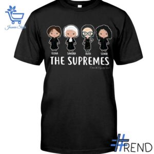 Trendy The Supremes Elena Sandra Ruth Sonia T Shirt featuring bold graphics and modern style
