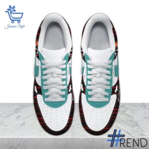 Custom apparel with the bold The Weeknd Dancing In The Flames Air Force Shoes design