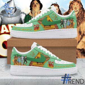 Custom apparel with the bold The Wizard of Oz Air Force Shoes design
