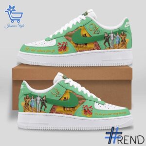 Custom apparel with the bold The Wizard of Oz Air Force Shoes design
