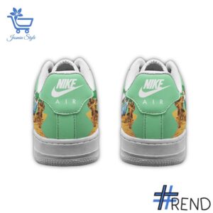 Custom apparel with the bold The Wizard of Oz Air Force Shoes design