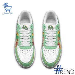 Custom apparel with the bold The Wizard of Oz Air Force Shoes design