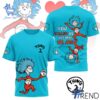 Level up your everyday style with 1 Thing 2 Cat in the Hat Dr Seuss Shirt.