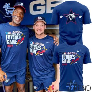 Close-up of the 1 Toronto Blue Jays All Star Futures Game Shirt showing detailed design and vibrant colors.