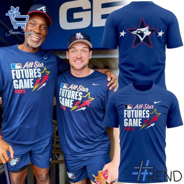 Close-up of the 1 Toronto Blue Jays All Star Futures Game Shirt showing detailed design and vibrant colors.