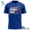 Close-up of the 2 Toronto Blue Jays All Star Futures Game Shirt showing detailed design and vibrant colors.