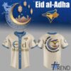 Soft and durable fabric with bold Toronto Blue Jays Baseball Eid al Adha Jersey print