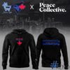 Trendy Toronto Blue Jays Peace Collective City Connect Hoodie featuring bold graphics and modern style