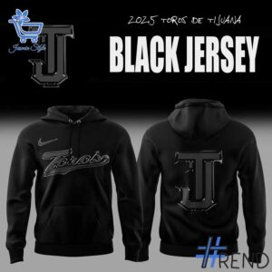 Street-style look featuring the unique Toros de Tijuana Hoodie artwork