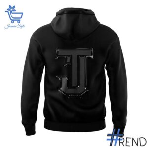 Street-style look featuring the unique Toros de Tijuana Hoodie artwork