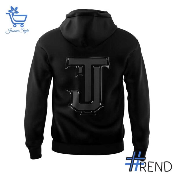 Street-style look featuring the unique Toros de Tijuana Hoodie artwork