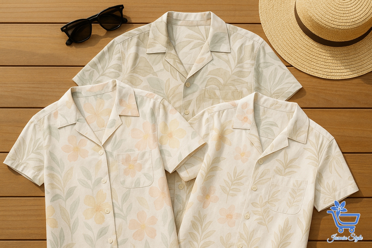 Trendy Hawaiian Shirts for Women in ( ) Abstract tropical prints and soft florals bring a modern twist to the classic Hawaiian shirt.