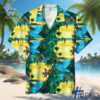 Tropical Parrot Hawaiian Shirt design displayed on high-quality clothing fabric