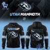 Close-up view of the Utah Hockey Club Utah Mammoth Tusks Up Hoodie print