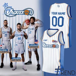 Custom look featuring the signature Vaqueros de Bayamón Season custom Jersey design