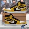 Styled look featuring Volbeat God of Angels Trust Air Jordan High Top Shoes for everyday wear