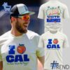Vote Cal Seattle Mariners Be A Peach Shirt design displayed on high-quality clothing fabric
