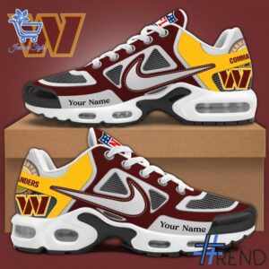 Performance meets personality in every Washington Commanders Air Max TN Shoes detail.