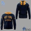 Close-up view of the West Virginia Throwbacks Hoodie print
