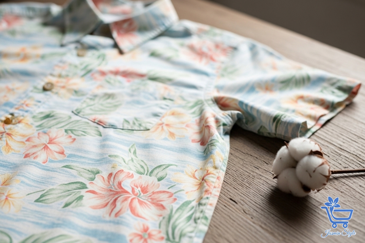 Cotton Hawaiian shirts offer breathable comfort with a classic, natural feel — perfect for everyday wear.