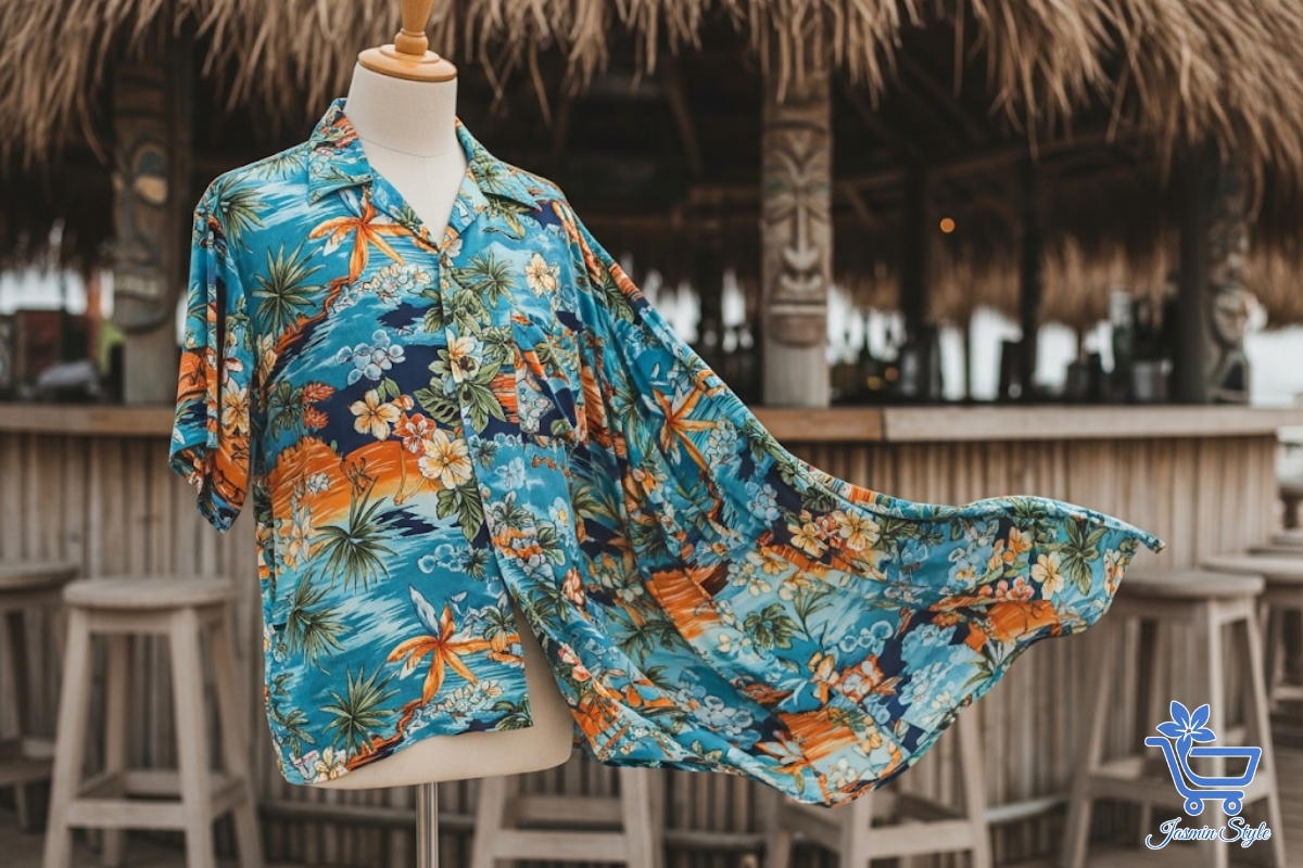 Rayon delivers a silky texture and flowing drape, making it a top choice for vintage-style Hawaiian shirts.