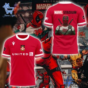 Performance meets personality in every Wrexham AFC Marvel Hoodie detail.