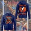 Detailed view of the 1 Wu Tang Clan Tampa Bay 2025 Concert Hoodie print on fabric