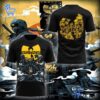Close-up of the 1 Wu Tang Concert Poster For New York Shirt showing detailed design and vibrant colors.