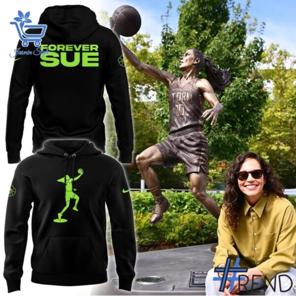 The 1 2025 Forever Sue Seattle Storm Hoodie brings a timeless classic into today’s style