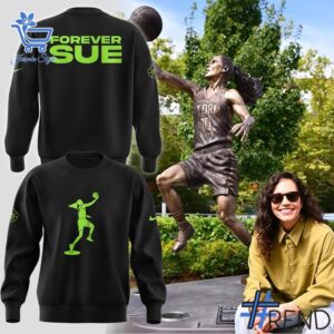 The 2 2025 Forever Sue Seattle Storm Hoodie brings a timeless classic into today’s style