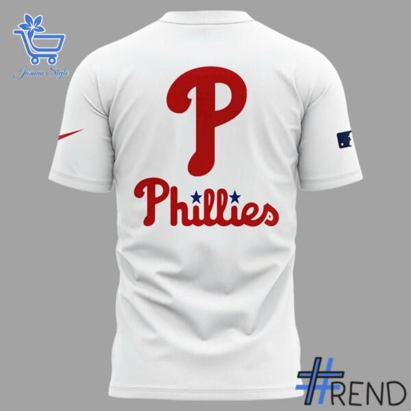 3 2025 Go Phils Philadelphia Phillies T Shirt designed with a clean aesthetic for everyday wear