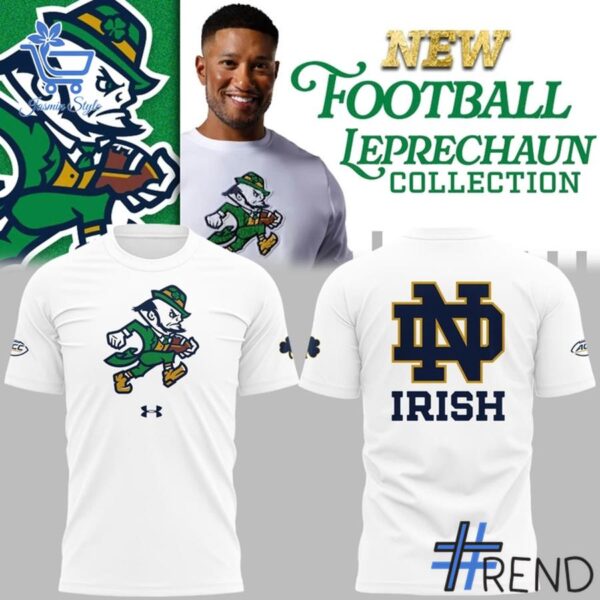 The 1 2025 Leprechaun Notre Dame Football Shirt brings a timeless classic into today’s style