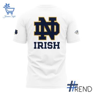 The 3 2025 Leprechaun Notre Dame Football Shirt brings a timeless classic into today’s style