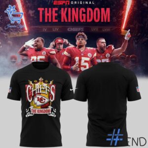 The 1 2025 The Kingdom Kansas City Chiefs Shirt delivers iconic streetwear energy.