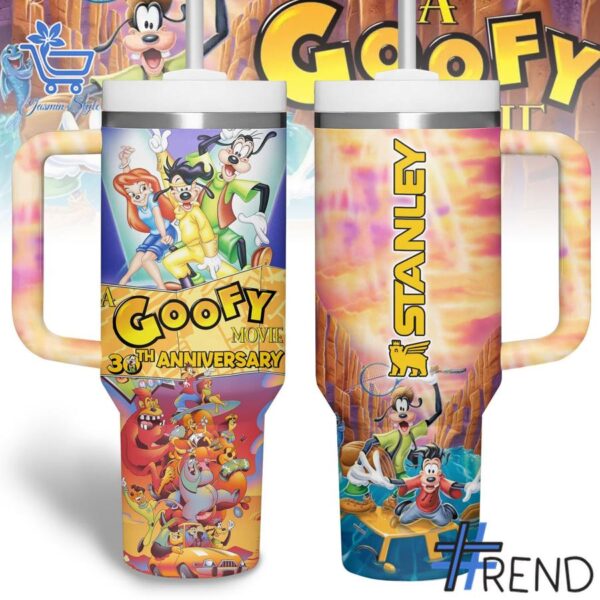 High-quality 1 A Goofy Movie 30th Anniversary Tumbler featuring a stylish design for a standout look.