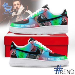 From casual to standout — 2 Adam Sandler You're My Best Friend Tour Air Force Shoes says it all.