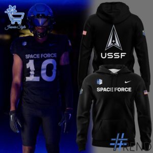 Stylish 1 Air Force Falcons Uniforms Space Force Hoodie designed for everyday wear and lasting comfort.