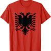 Albania Flag Emblem Shirt featuring a bold design for everyday confidence.