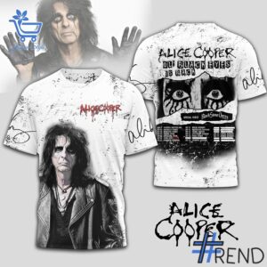 From casual to standout — 1 Alice Cooper Ol' Black Eyes is Back Shirt says it all.