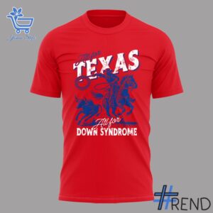All For Texas Rangers All for Down Syndrome Shirt featuring a bold design for everyday confidence.