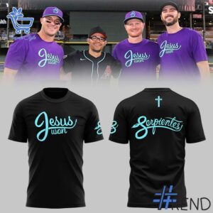 3 Arizona Diamondbacks Jesus Won Shirt Hoodie designed with a clean aesthetic for everyday wear