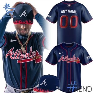 Premium Atlanta Braves MLB Speedway Classic Jersey designed for a modern, versatile style.